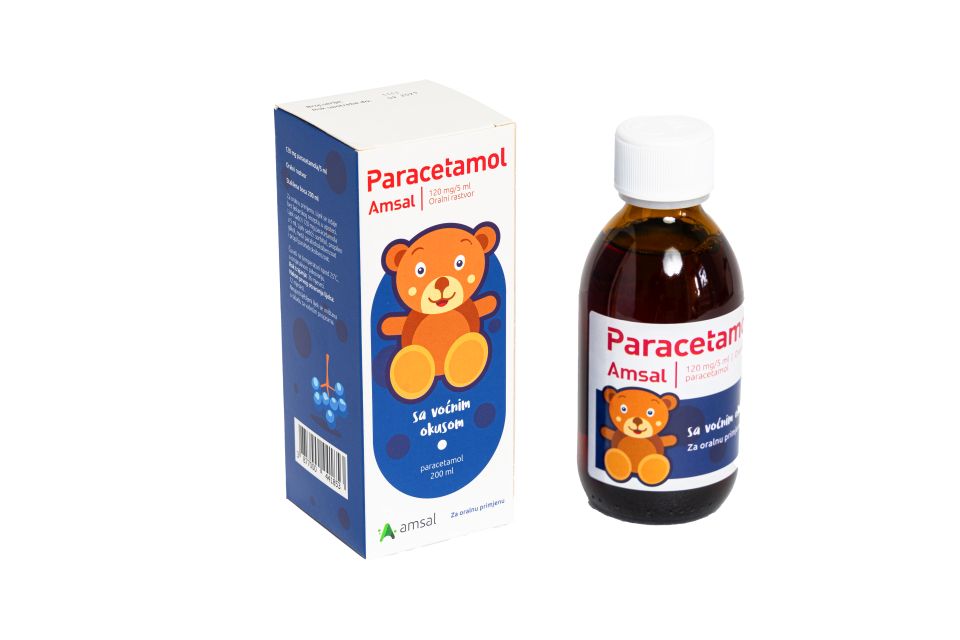 Paracetamol Amsal oral solution