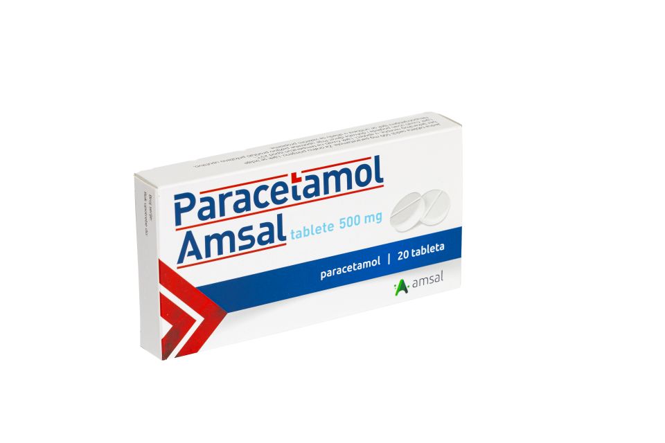 Paracetamol Amsal 20 tablets